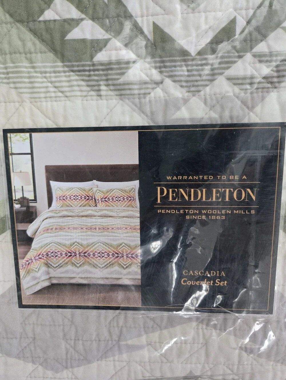 Pendleton twin coverlet